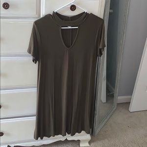 Rolla Coaster Army Green T-shirt dress